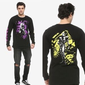 JoJo's Bizarre Adventure Jotaro & Dio  Long-Sleeve T-Shirt